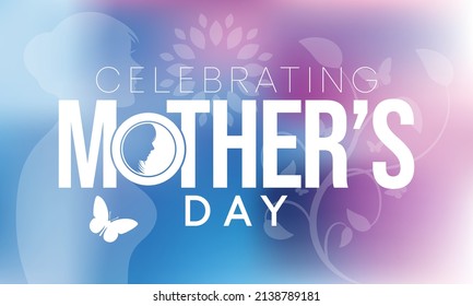 Mother's Day is a celebration honoring the mother of the family, as well as motherhood, maternal bonds, and the influence of mothers in society. It is held on the second Sunday of May. vector art