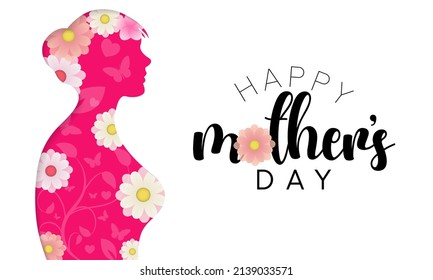 El Día de la Madre es una celebración que honra a la madre de la familia, así como a la maternidad, los lazos maternales y la influencia de las madres en la sociedad. Se celebra el segundo domingo de mayo. arte vectorial