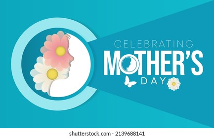 Mother's Day is a celebration honoring the mother of the family, as well as motherhood, maternal bonds, and the influence of mothers in society. It is held on the second Sunday of May. vector art