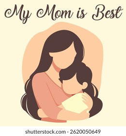 Mothers Day Celebration Vector Illustration Elegant Design Free Download