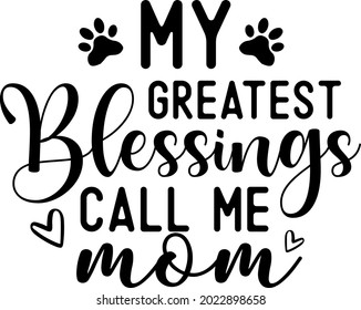 Mother's day creative svg design
