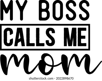 Mother's day creative svg design