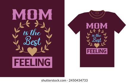 Mother's Day Creative T-Shirt Design