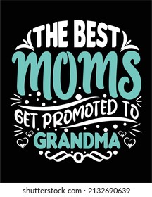 mother's day creative typography t-shirt design 