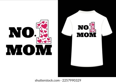 Diseño tipográfico creativo y único del día de la madre