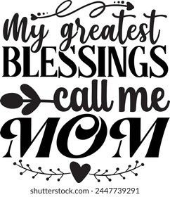 Mother's Day design About Mother's Day