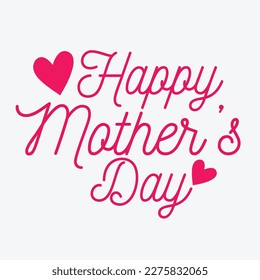 Mother's Day Design Concept vector illustration
