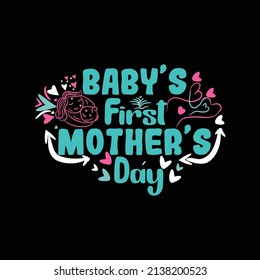 Mother's day design for T shirt, Mug and any other template typography vector