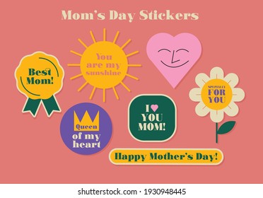vector e ilustración de plantilla de diseño del día de la madre
