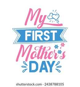 Mother's Day Design, t-shirt, typography, vector, Retro, sublimation design, 