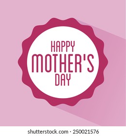 mothers day design, vector illustration eps10 graphic 