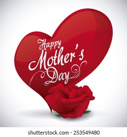 mothers day design, vector illustration eps10 graphic 