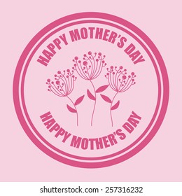 mothers day design, vector illustration eps10 graphic 