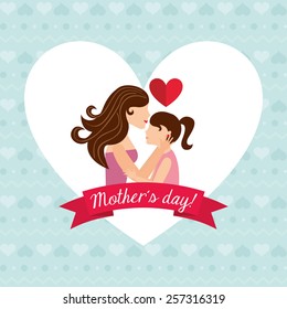 mothers day design, vector illustration eps10 graphic 