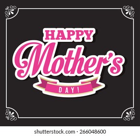 mothers day design, vector illustration eps10 graphic 
