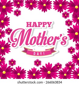 mothers day design, vector illustration eps10 graphic 