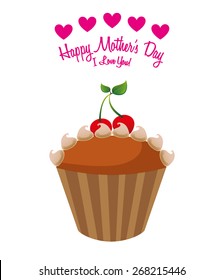 mothers day design, vector illustration eps10 graphic 