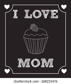 mothers day design, vector illustration eps10 graphic 