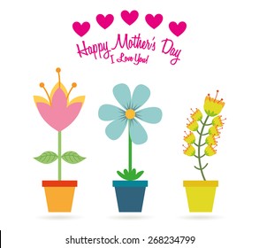 mothers day design, vector illustration eps10 graphic 