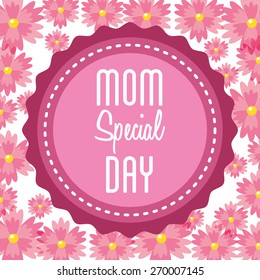 mothers day design, vector illustration eps10 graphic 