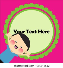 mother's day ducky template vector/illustration 