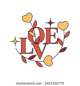 Mother's Day Element Vector Illustration