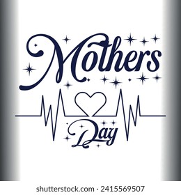 Mother's Day Eps, Love You Mom, Happy Mothers Day, Mom Shirt Eps, Love My Mom, Mom Eps Cut File