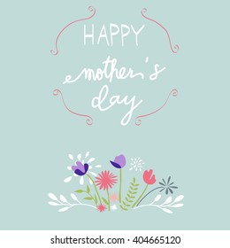 Mother's day greeting card