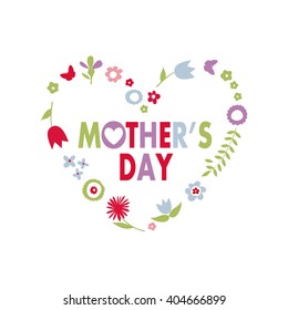 Mother's day greeting card
