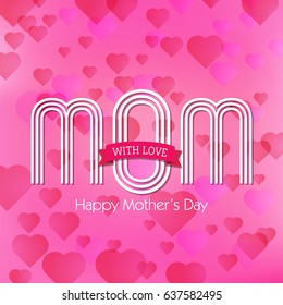 Mother's day greeting card 