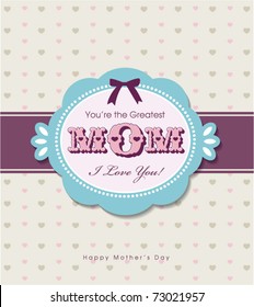 mother's day greeting card