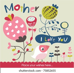 mother's day greeting card