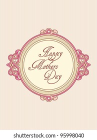 mother's day greeting card