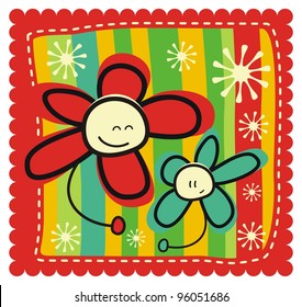 Mother's Day greeting card