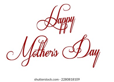 Mother's day greeting card. Mother's Day is celebrated on May 8. Vector banner with background isolated elements. Design for happy mother's day. Vector illustration.