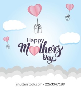 Mother's Day Greeting Card Template 21st march - mom logo 03