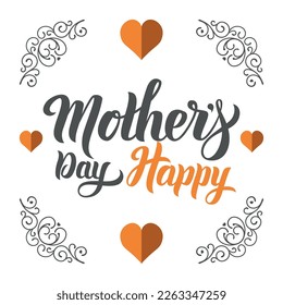 Mother's Day Greeting Card Template 21st march - mom logo 05