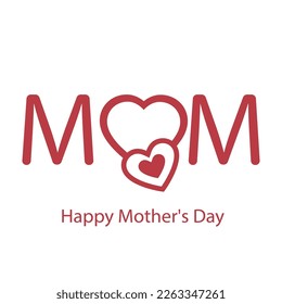 Mother's Day Greeting Card Template 21st march - mom logo 15