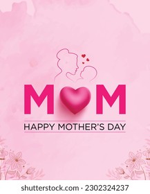 Mother's Day Greeting Post Design