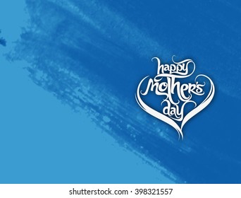 Mothers day hand lettering handmade calligraphy