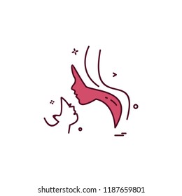 Mother's day icon design vector 