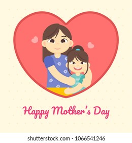 Mother's Day Illustration - Shutterstock ID 1066541246