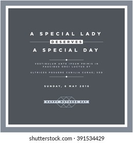 Mother's Day Invitation Template
