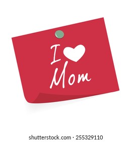 Mother's day label