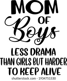 Mother's day lettering. Interesting, heartwarming and cool lettering illustration vector