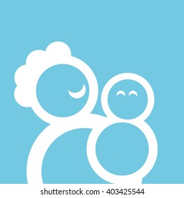 Mothers Day. Mother and child. 