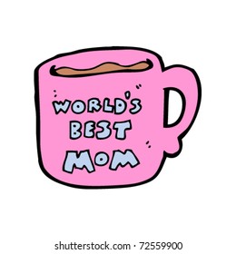 mother's day mug cartoon