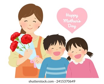 Mother's Day parent and child image