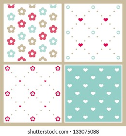 Mothers day pattern collection