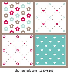 Mothers day pattern collection